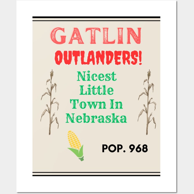 Gatlin Outlanders Wall Art by Out of the Darkness Productions